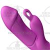 Vibrador 2 motores y estimulador de clitoris